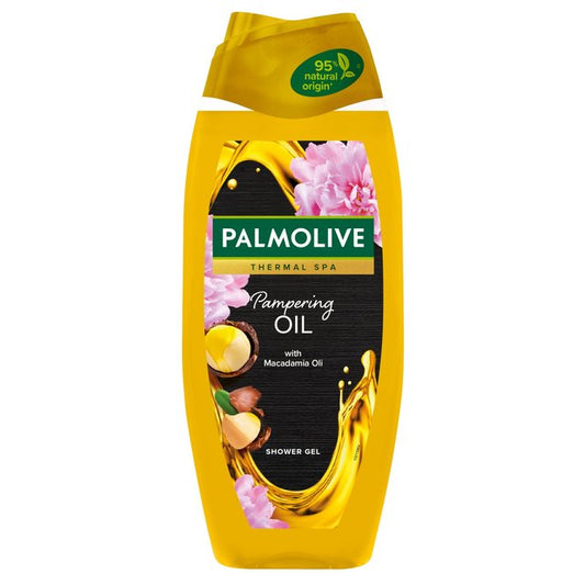 Palmolive Thermal Spa Pampering Oil Vegan Body Wash Shower Gel 400ml