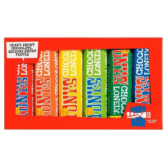 Tony's Chocolonely Rainbow Tasting Pack - 288g