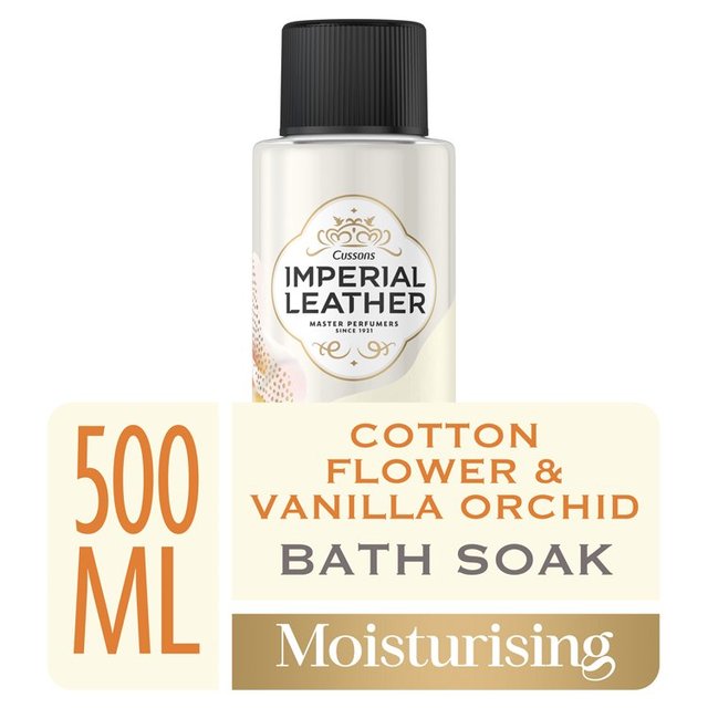 Imperial Leather Cotton & Vanilla Bath Soak 500Ml