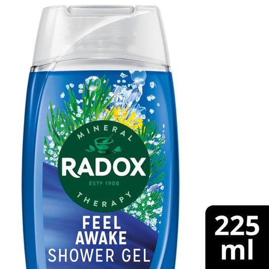 Radox Feel Awake Sea Mineral 2 In 1 Shower Gel Bodywash Shampoo 450ml