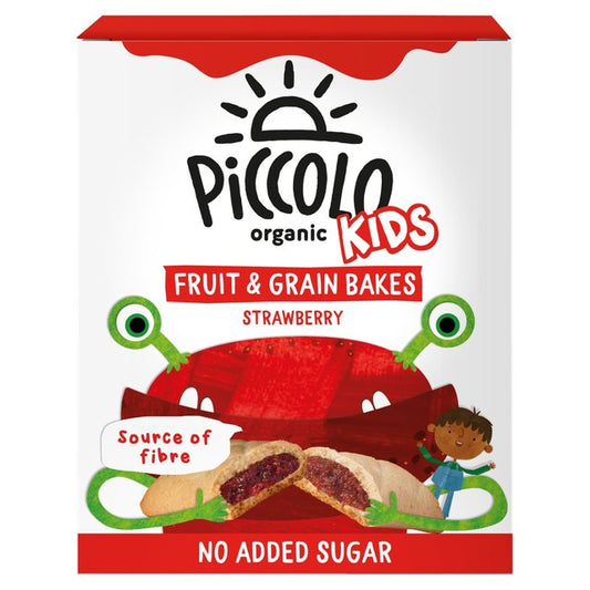 Piccolo Organic Kids Fruit & Grain Strawberry 6 X 22G