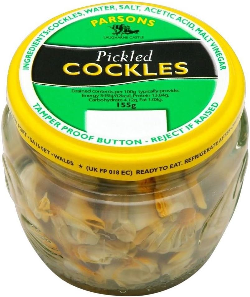 Parsons Welsh Pickled Cockles (155g)