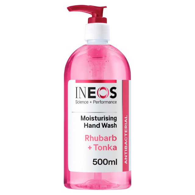 INEOS Moisturising Hand Wash Rhubarb & Tonka 500ml