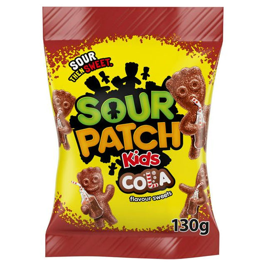 Sour Patch Kids Cola Sweets Bag, 130g