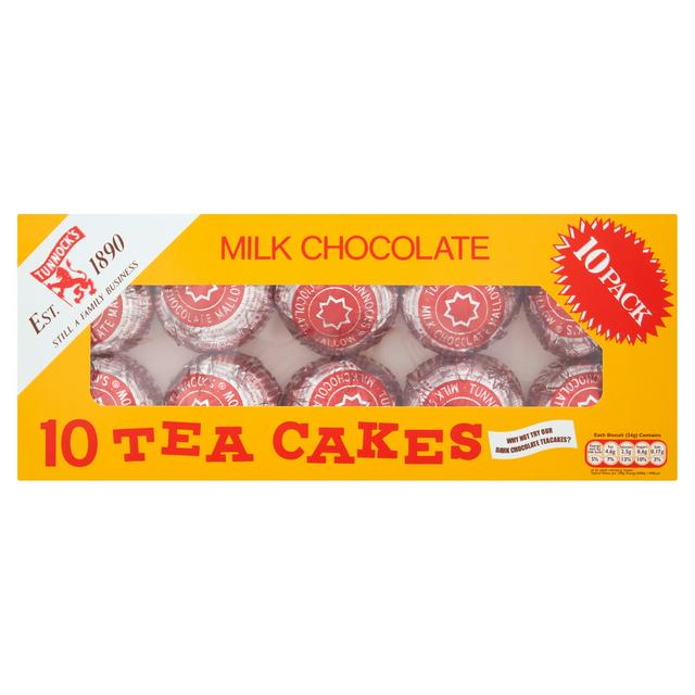 Tunnock's Milk Chocolate Teacakes (10 per pack - 275g)