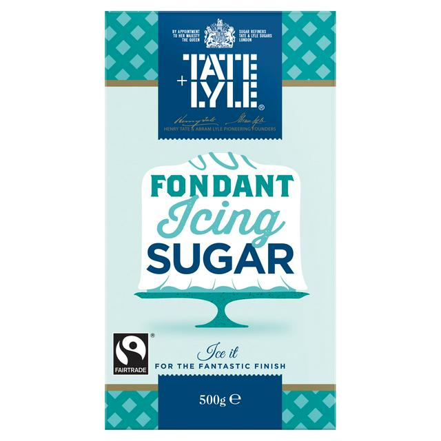 Tate & Lyle Fairtrade FONDANT Icing Sugar (500g)