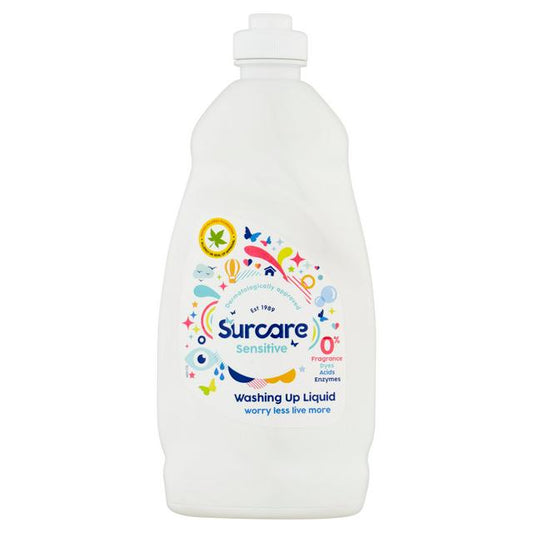 Surcare Sensitive Washing Up Liquid (450ml)