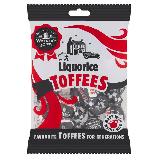 Walkers Nonsuch Liquorice Toffees (150g)