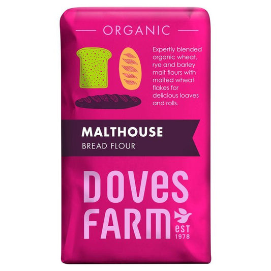 Doves Farm Organic Malthouse Bread Flour 1kg