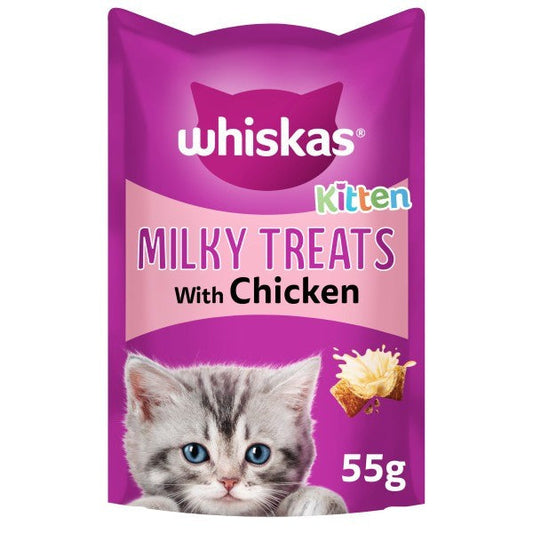 Whiskas Kitten Milky Cat Treats (55g)