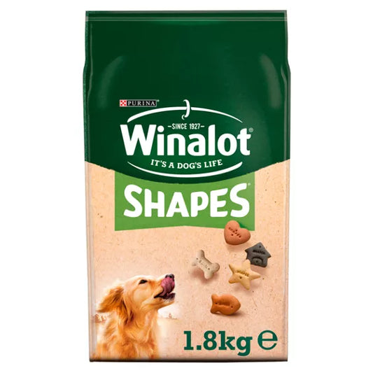 Winalot Shapes 6 Wholesome Varieties 1.8kg