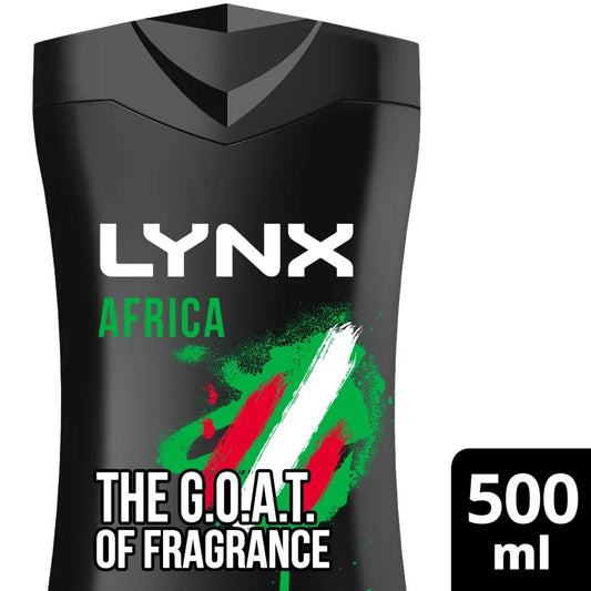 Lynx Africa XXL Bodywash Shower Gel 500ml