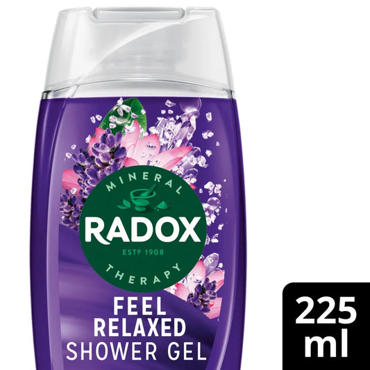 Radox Lavender Feel Relaxed Shower Gel Body Wash 225ml