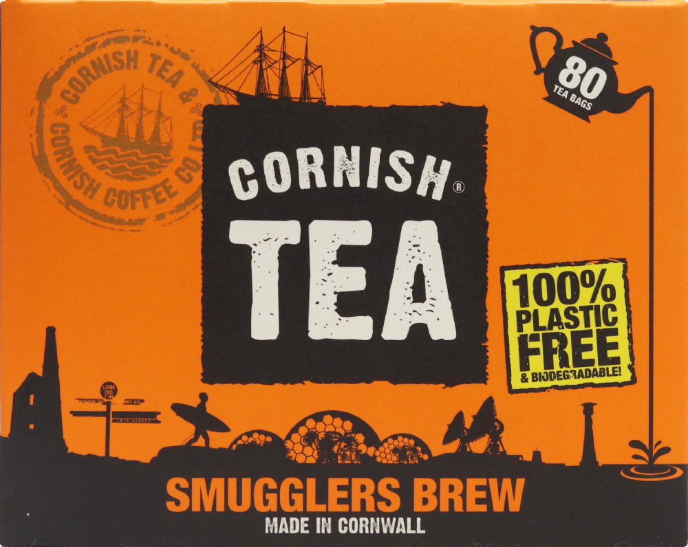 Cornish Tea Company Smugglers Brew 80 Bags - Pack of 3