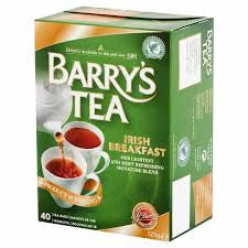 Barry's Irish Breakfast Teabags (GREEN BOX) 40