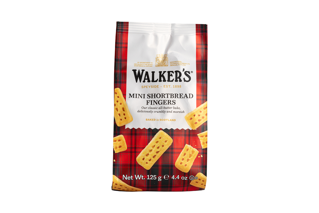 Walkers Mini Bag Shortbread Fingers 125g