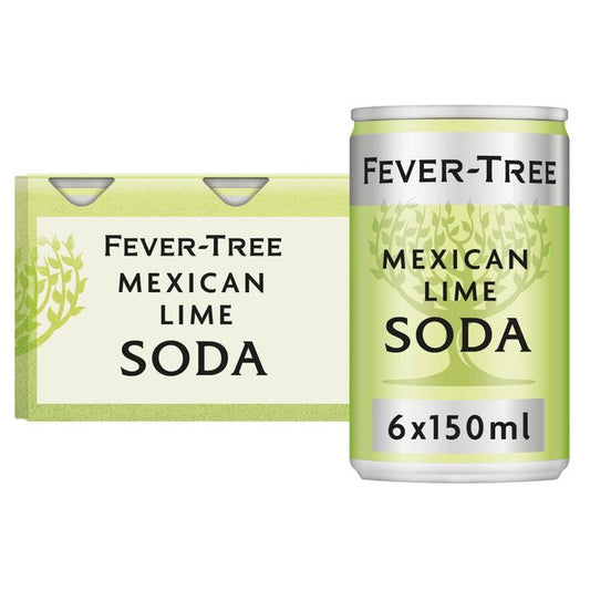 Fever-Tree Mexican Lime Soda 6 x 150 ml