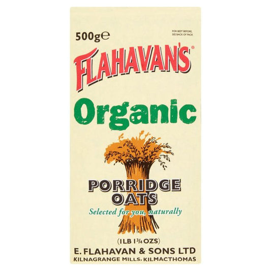 Flahavans ORGANIC Porridge Oats 500g