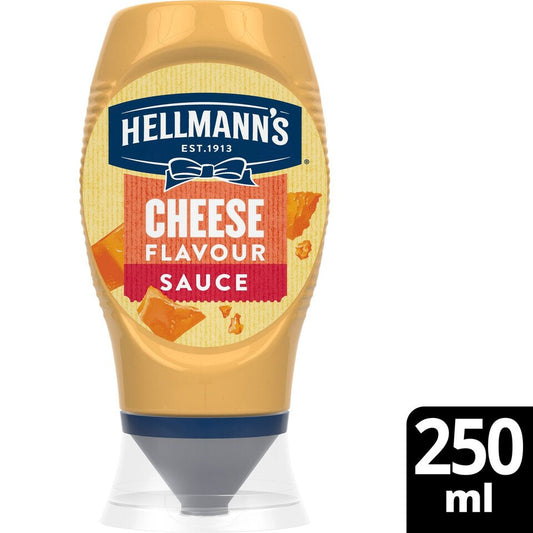 Hellmann's Squeeze Cheese Flavour Sauce Gluten Free 250 ml