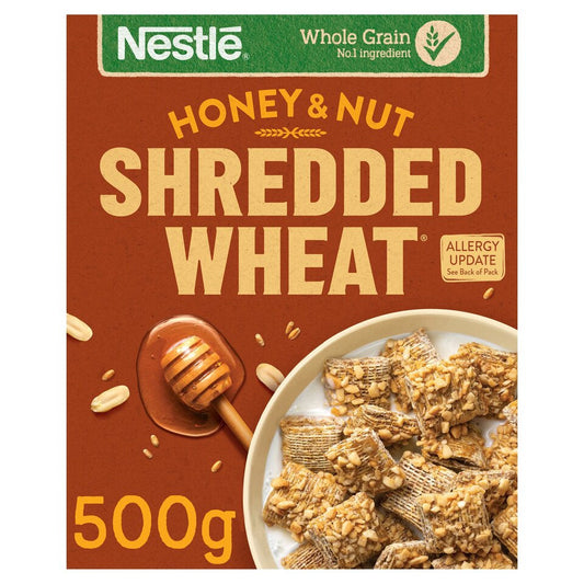 Nestle Shredded Wheat Honey Nut (500g)