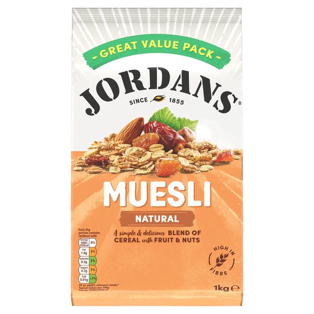 Jordans Natural Muesli (1kg)