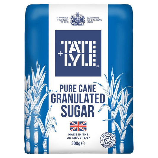 Tate & Lyle Fairtrade Granulated Pure Cane Sugar (500g)