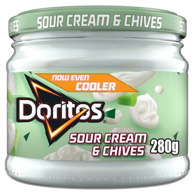 Walkers Doritos Cool Sour Cream & Chives Dip 280g