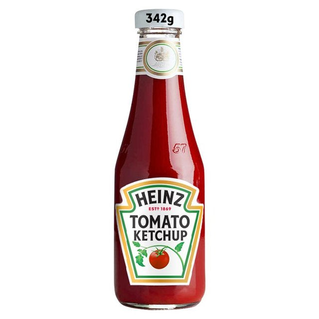 Heinz Tomato Ketchup GLASS BOTTLE (342g)