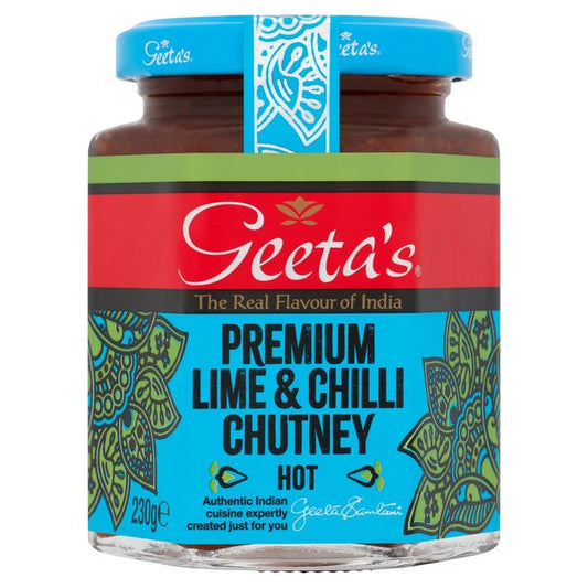 Geeta's Lime & Chilli Chutney (230g)