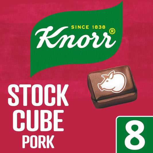 Knorr Stock Cubes Pork (8X10g)