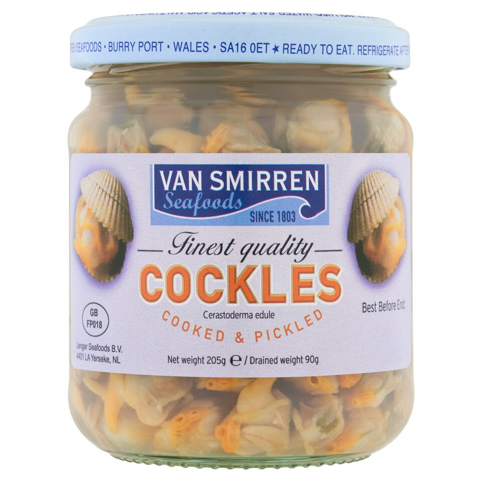 Van Smirren Cockles In Vinegar (205g)