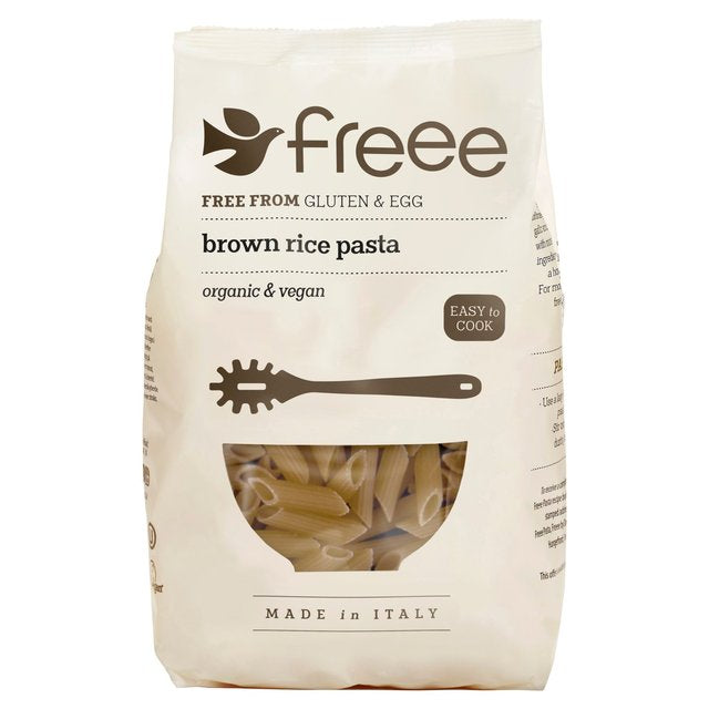 Doves Farm Organic Gluten Free Brown Rice Penne Pasta (500g)