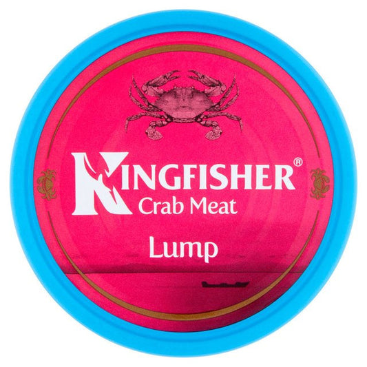 Kingfisher Whole Lump Crab Meat In Brine (145g)