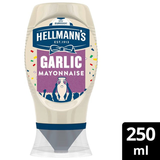 Hellmann's Mayonnaise With A Touch of Garlic (250ml)