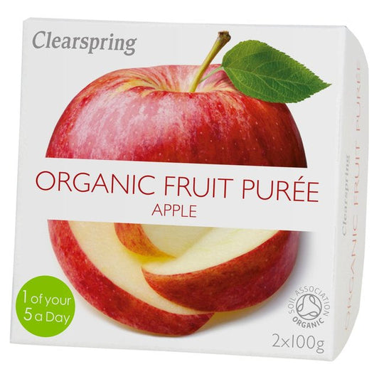 Clearspring Organic Apple Puree (2x100g)