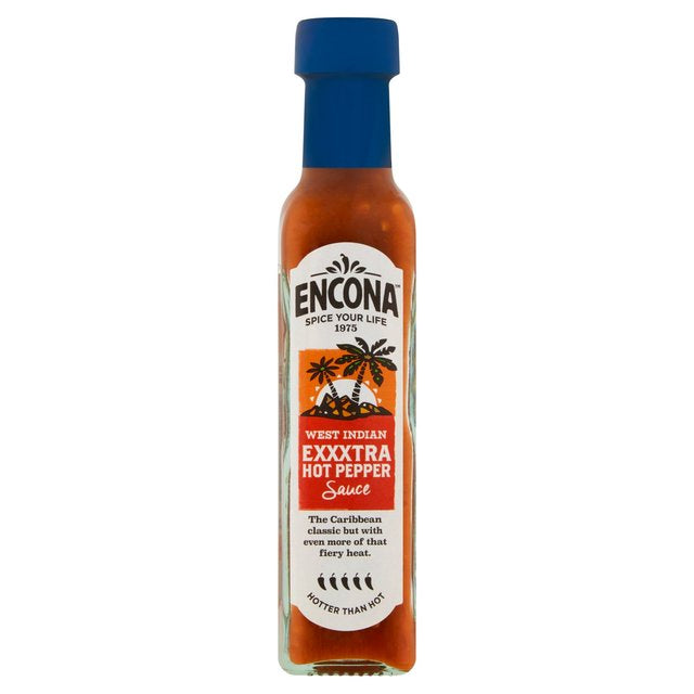 Encona West Indian EXTRA Hot Pepper Sauce - 142m