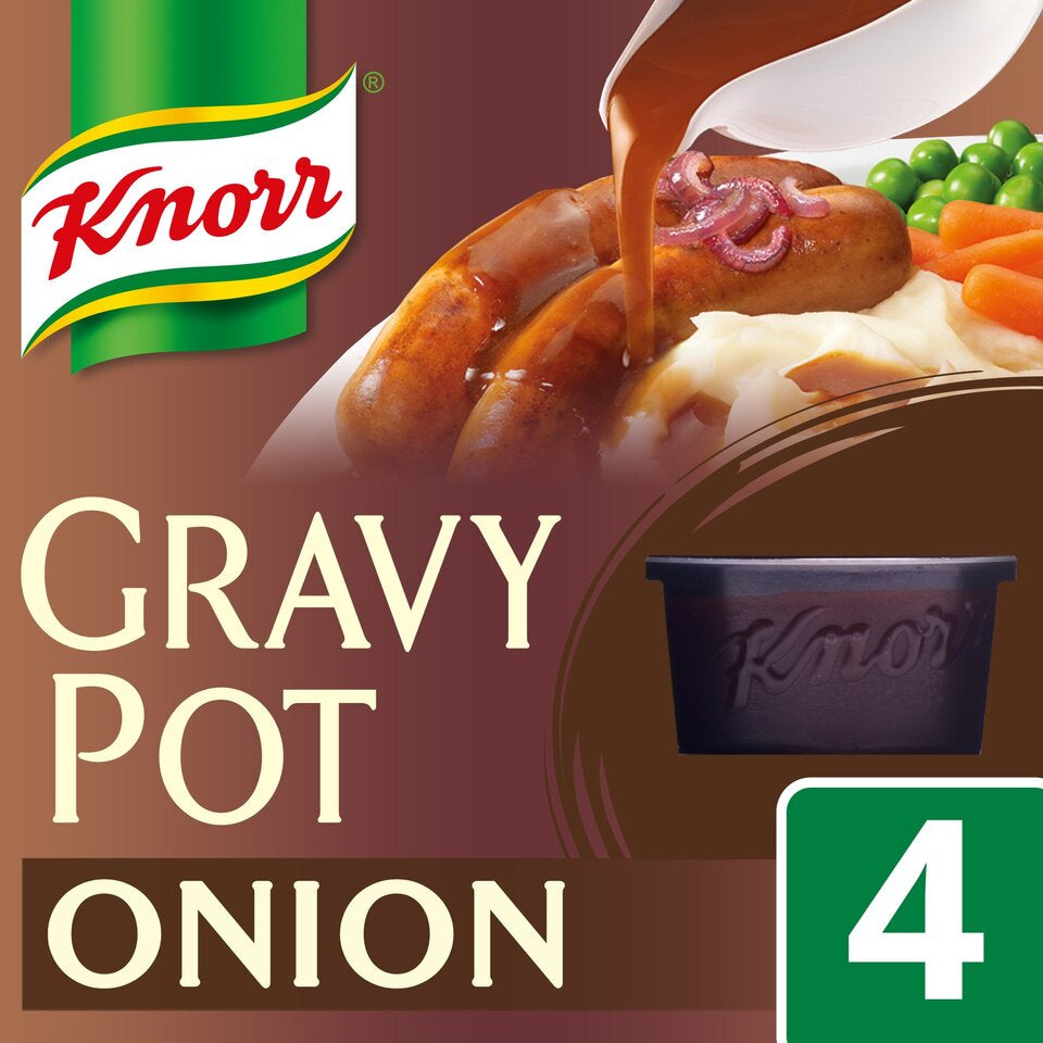 Knorr Gravy Pot Onion Gravy (4X28g)