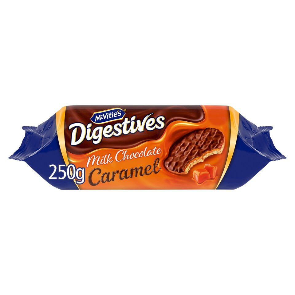 Mcvitie's Digestives - Milk Chocolate & Caramel 250g