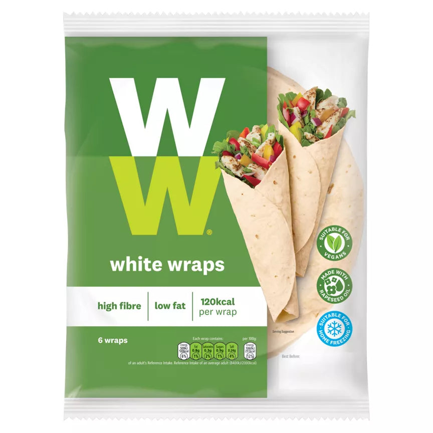 Weight Watchers Wraps (6 per pack)