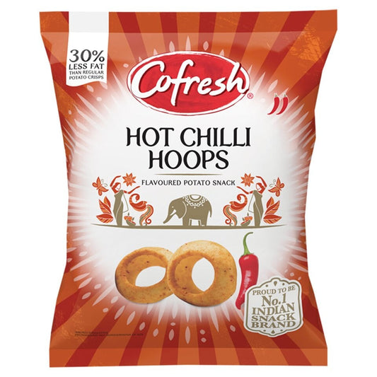 Cofresh Hot Chilli Potato Hoops (80g)