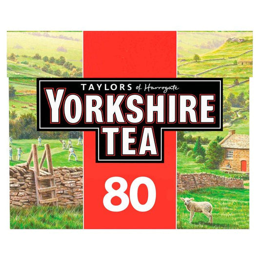 Taylors of Harrogate Yorkshire Tea Bags 80s (RED)