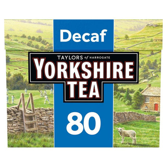 Taylors of Harrogate Yorkshire Tea Bags Decaffeinated 80s