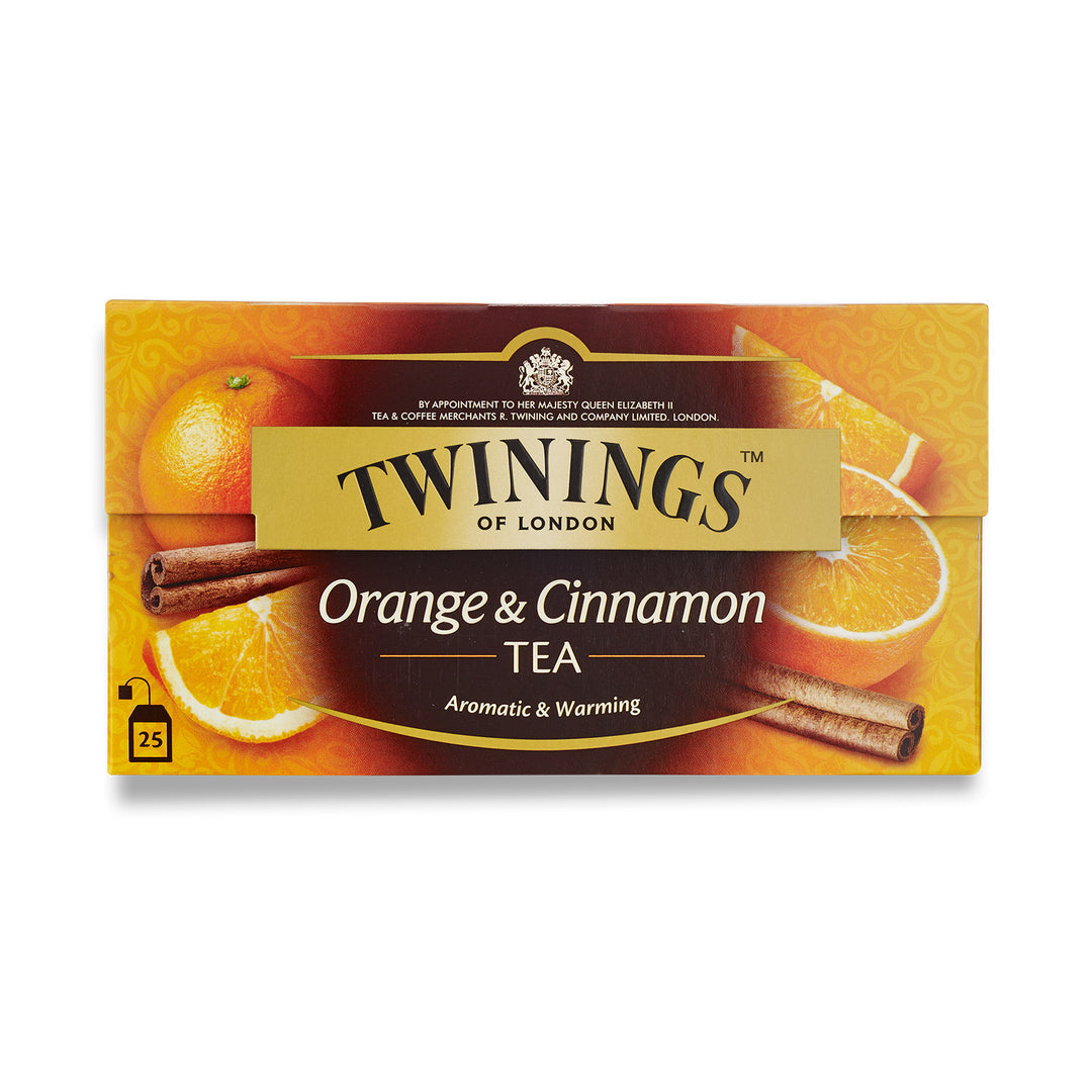 Twinings Orange and Cinnamon Tea International Blend - 25 Envelopes