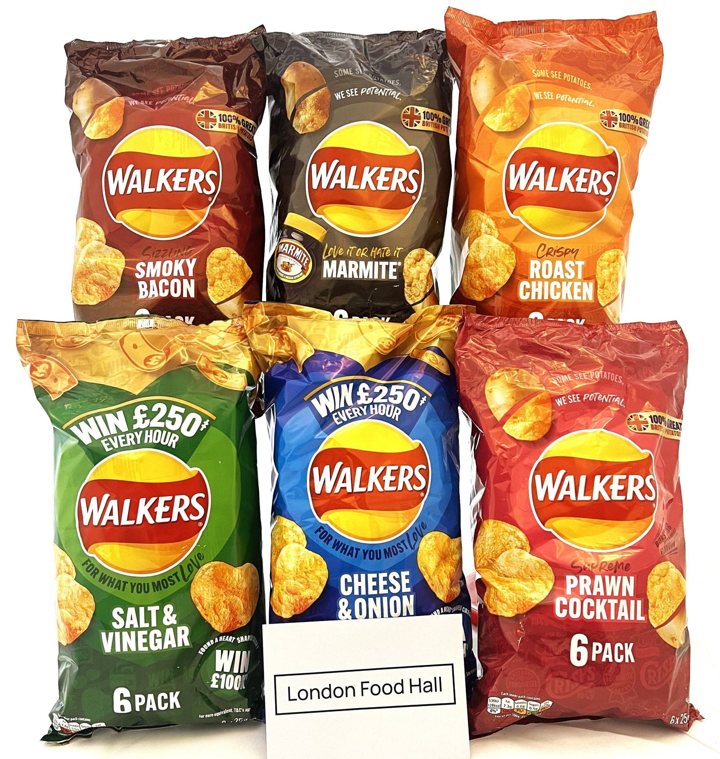 Walkers British Crisps Bundle