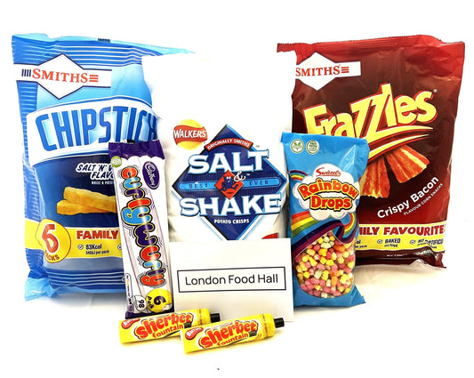 Retro British Sweets & Snacks Bundle