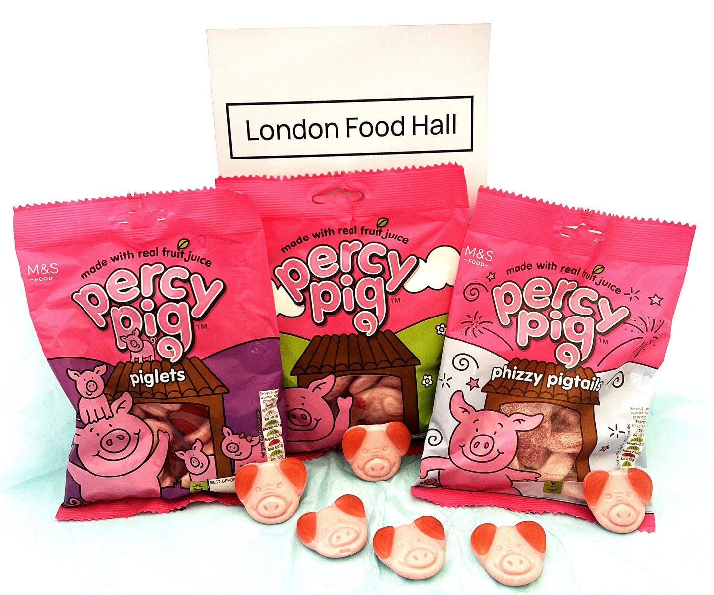 Percy Pig -  Variety 3 Pack