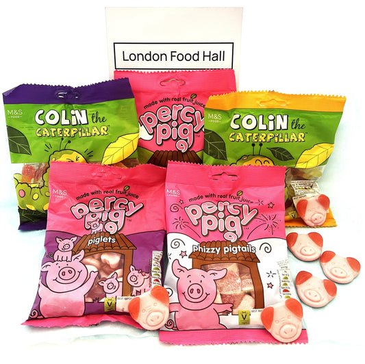 Percy Pig  & Colin Caterpillar Variety 5 Pack