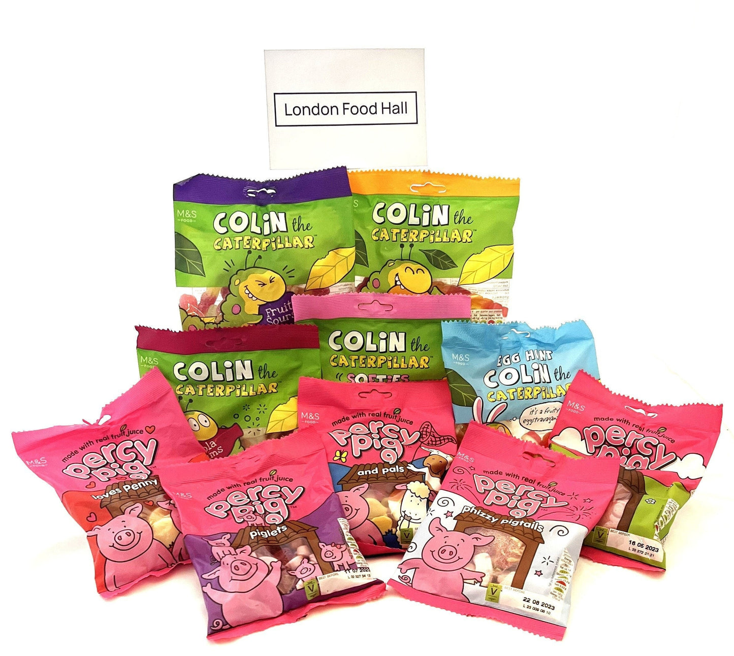 Percy Pig  & Colin Caterpillar - Variety 10 Pack