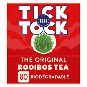 Tick Tock Original Rooibos Tea Bags (80 per pack)