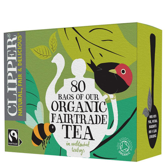 Clipper Organic Everyday Tea Bags (80 per pack)